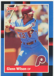 1988 Donruss Baseball Cards    262     Glenn Wilson